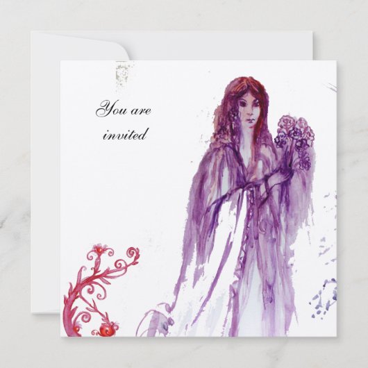 Invitation REINE GUINEVERE, Champagne Metallic (Devant)