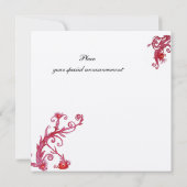 Invitation REINE GUINEVERE, Champagne Metallic (Dos)