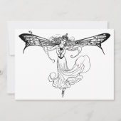 Invitation Reine Mab Fée, Reine des Fées (Devant)