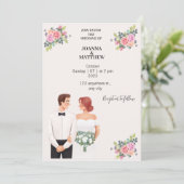 Invitation Rejoignez le Mariage Us (Debout devant)