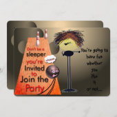 Invitation Rejoignez l'invitation de bowling de la fête (Devant / Derrière)