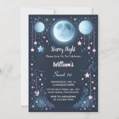 Invitation Rejoignez Nature Galaxy Mystique étoile Nuit Douce (Devant)