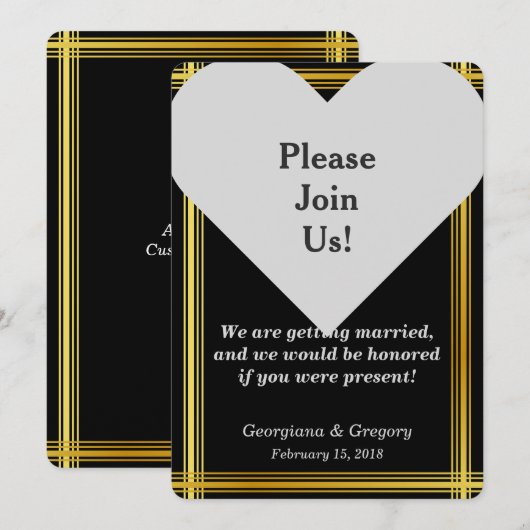 Invitation Rejoignez-nous ! (Devant / Derrière)