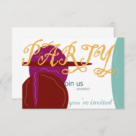 Invitation Rejoignez-nous (Devant / Derrière)