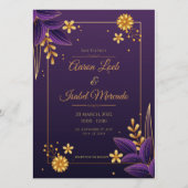 Invitation Rejoignez-nous dans la célébration de l'amour (Dos)