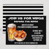 Invitation Rejoignez-nous pour Ailes avant les Anneaux! Bache (Devant / Derrière)