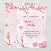 Invitation Rejoignez-nous pour célébrer l'anniversaire de Mic (Devant / Derrière)