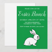 Invitation Rejoignez-Nous Pour Pâques Brunch Arrière - plan V (Devant / Derrière)