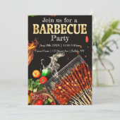 Invitation Rejoignez-Nous Pour Un Barbecue (Debout devant)