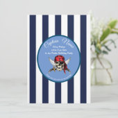 Invitation Rejoignez-nous pour une aventure pirate (Debout devant)