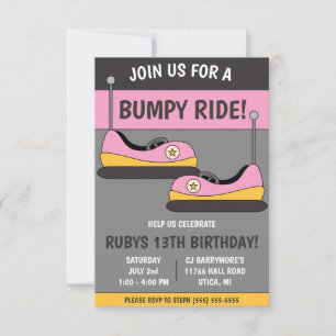 Invitation Rejoignez-nous pour une balade boiteuse ! Voitures