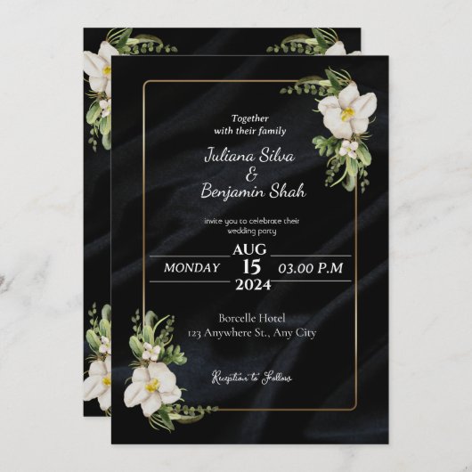 Invitation Rejoignez-nous pour une célébration de l'amour | i (Devant / Derrière)