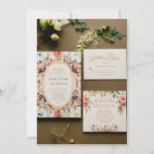 Invitation "Rejoignez-nous pour une célébration mémorable" (Devant)