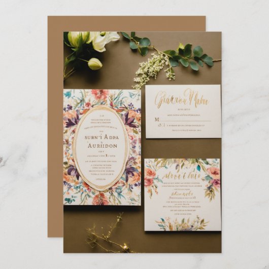 Invitation "Rejoignez-nous pour une célébration mémorable" (Devant / Derrière)