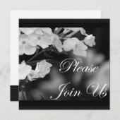 Invitation Rejoignez-nous s'il vous plaît (Devant / Derrière)