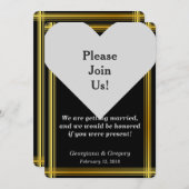 Invitation Rejoignez-Nous, S'Il Vous Plaît ! (Devant / Derrière)