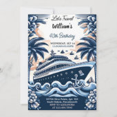 Invitation Rejoignez Ocean Waves Travel Ancre Yacht 50e anniv (Devant)