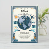 Invitation Rejoignez Travel Cabine Beach Destination 30e anni (Debout devant)