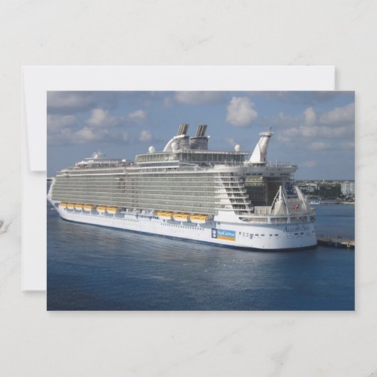 Invitation REJOINDRE-MOI DANS LES CARAÏBES...Invitation (Devant)