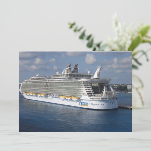 Invitation REJOINDRE-MOI DANS LES CARAÏBES...Invitation (Debout devant)