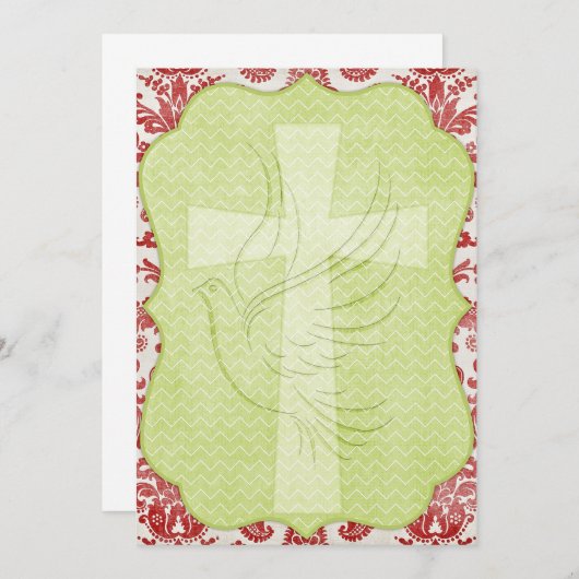 Invitation religieuse (Devant / Derrière)