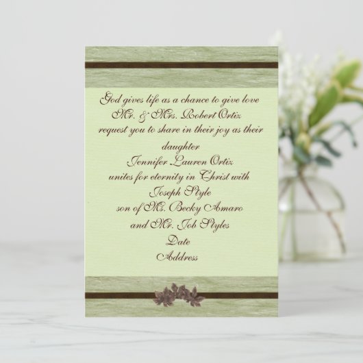 Invitation religieuse (Debout devant)