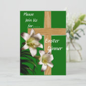Invitation religieuse à un dîner de Pâques (Debout devant)