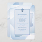 Invitation religieuse Abstraite (Devant / Derrière)