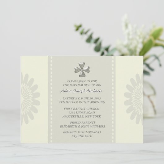 Invitation religieuse bénite (Debout devant)