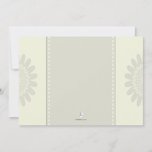 Invitation religieuse bénite (Dos)