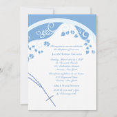 Invitation religieuse Blue Dome (Devant)