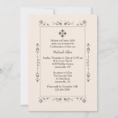 Invitation religieuse classique (Devant)