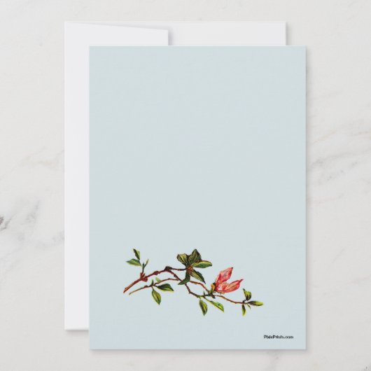 Invitation religieuse croisée juste (Dos)