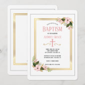 Invitation religieuse de butin de cornouiller (Devant / Derrière)
