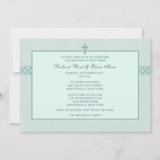 Invitation religieuse de Paisley (Devant)