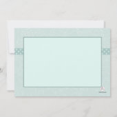 Invitation religieuse de Paisley (Dos)