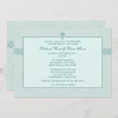 Invitation religieuse de Paisley (Devant / Derrière)