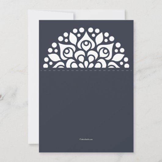 Invitation religieuse de voûte (Dos)