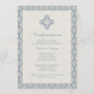 Invitation religieuse Élégance Spirituelle