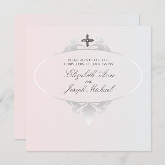 Invitation religieuse fidèle (Devant / Derrière)