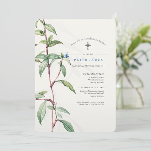 Invitation religieuse inspirée (Debout devant)