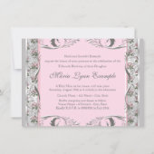 Invitation Religieuse Quinceanera (Dos)
