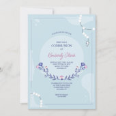 Invitation religieuse Rosaire (Devant)