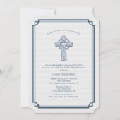 Invitation religieuse transversale réversible (Devant)