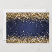 Invitation Religieux Ange Noël Famille Dîner Fête (Dos)