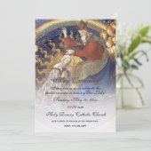 Invitation Religieux Mai Crowning Mary Fête des mères (Debout devant)