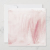 Invitation Remerciement de mariage Tour Eiffel aquarelle coul (Dos)