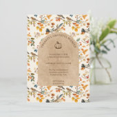 Invitation Remerciements à la Soirée de Thanksgiving (Debout devant)