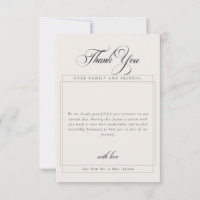 Remerciements de photo simple Calligraphie Ivoire
