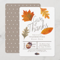 Remerciements Foliing Automne Thanksgiving Dîner